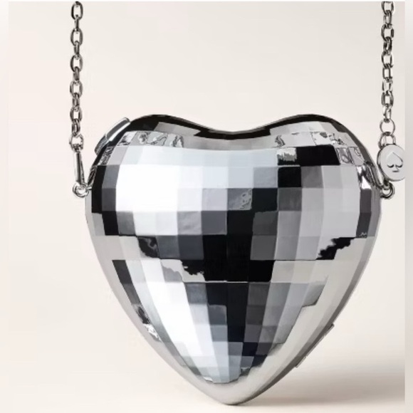 New kate spade New York x Target Disco Heart Crossbody Bag - Picture 1 of 6